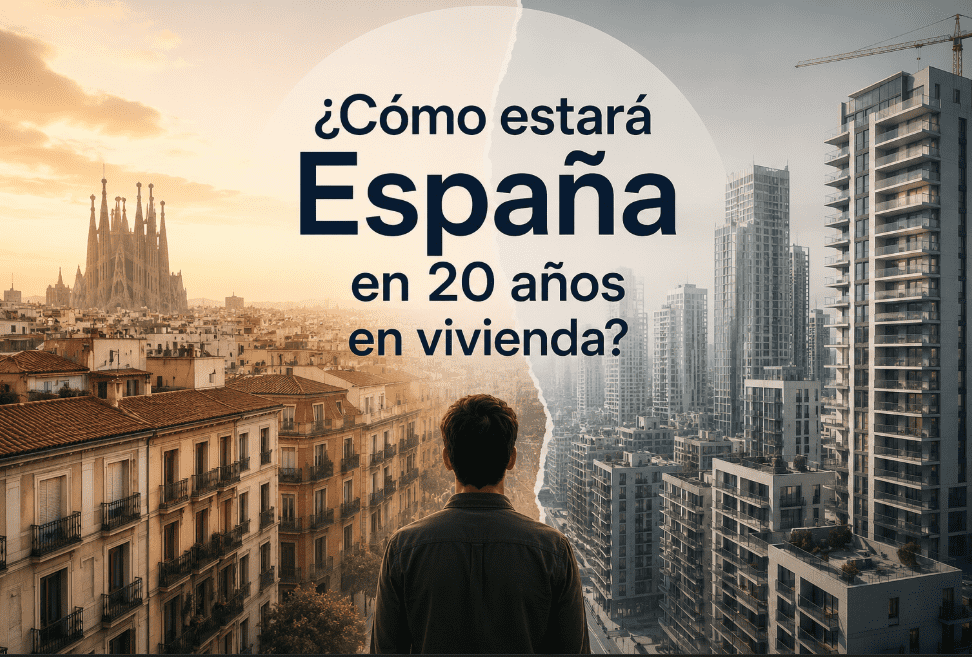 Evolución del esfuerzo hipotecario y salarios en España entre 2026 y 2046